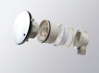 Поддон акриловый, пятиугольный TRAY-A-P-100-15-W 1000x1000x150 Cezares