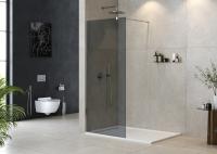 Душевая перегородка.   LIBERTA-L-1-100-GR-Cr 1000х1950 Cezares