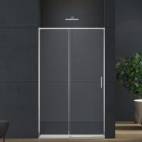 Душевая дверь раздвижная VDS-3SO2130CL 1300х2000 профиль хром стекло прозрачное VINCEA