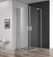 Душевой уголок прямоугольный.     SLIDER-AH-2-70/80-100/110-C-Cr (700-800)x(1000-1100)x1950 Cezares