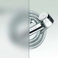 Душевой уголок RGW PA-76 (PA-016 + Z-050-2) прямоугольный  120*120*195 35087622-21 профиль Хром стекло Матовое 6 мм RGW