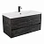FAMILY База под раковину подвесная с двумя выкатными ящиками, Iron Stone, 1000x480x550, Family-M-1000-2C-SO-IS