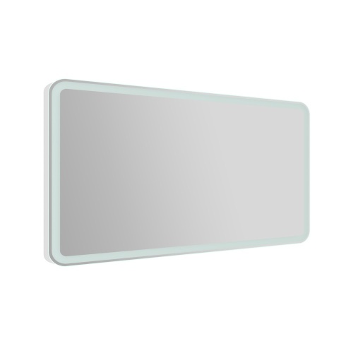 Зеркало с встроенным светильником и кнопочным выключателем SPC-MAR-1000-600-LED-BTN, 12W, 220-240V, 1000x30x600   BELBAGNO