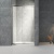 Душевая дверь распашная 1100x1950 профиль Хром стекло Прозрачное VN34-110-01-C7 VECONI