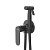 Гигиенический душ со смесителм  STYLUS-DIF-NOP черный матовый    Cezares