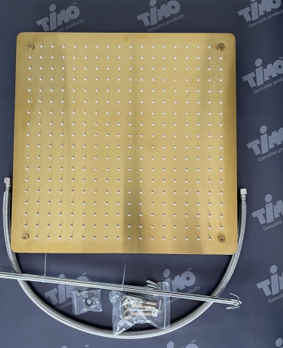 Душевая система встроенная с термостатом Timo Petruma SX-5029/17SM золото матовое